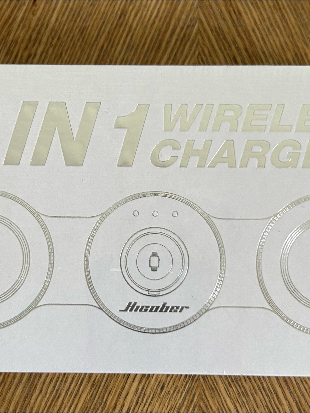 3-in-1 Wireless Charger Pad - White